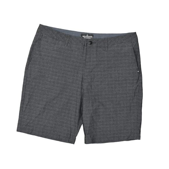 Quiksilver Dry Light Water Repellent Men's Gray Nylon Bermuda Shorts Size 38 - Picture 1 of 7